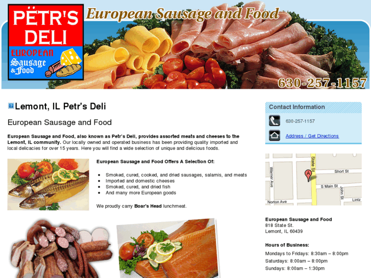 www.petrseuropeansausageandfood.com