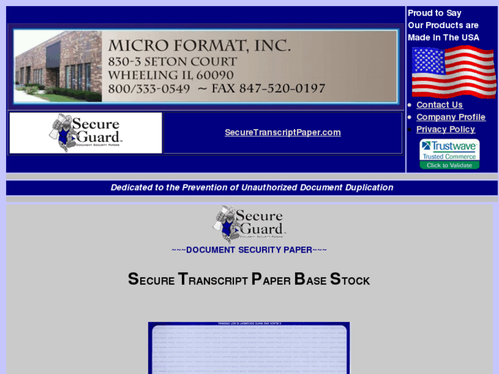 www.securetranscriptpaper.net