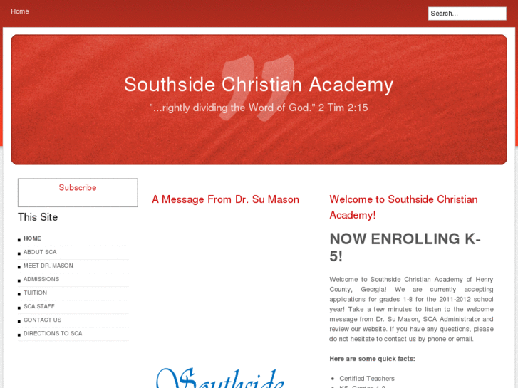 www.southsidechristianacademy.net