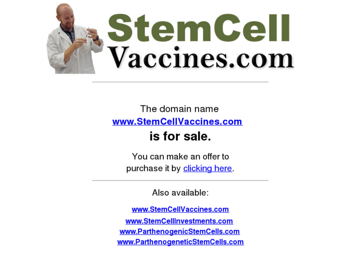 www.stemcellvaccines.com