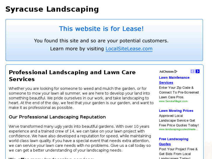 www.syracuselandscaping.net