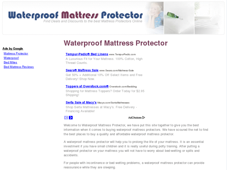 www.waterproofmattressprotector.org.uk