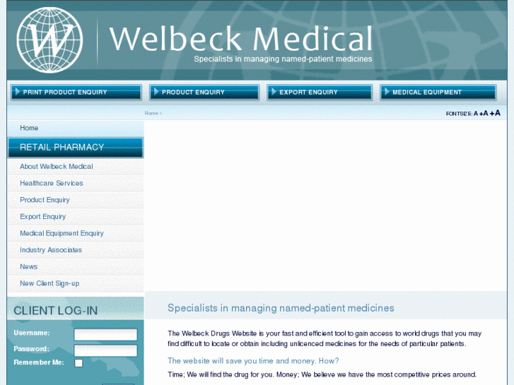 www.welbeckdrugs.com