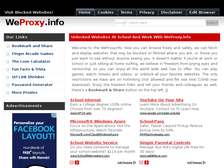 www.weproxy.info