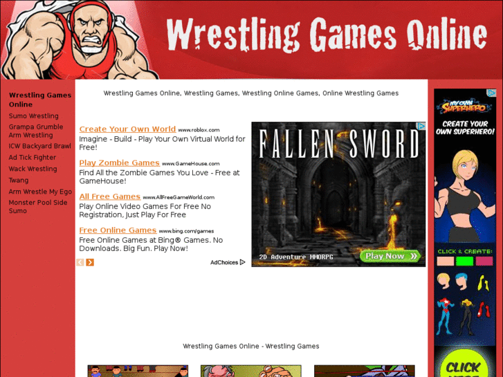 www.wrestlinggamesonline.org