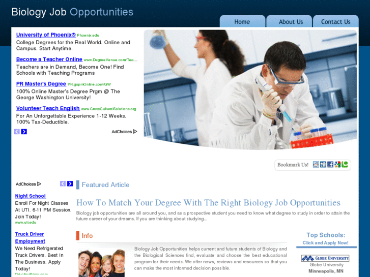 www.biologyjobopportunities.com