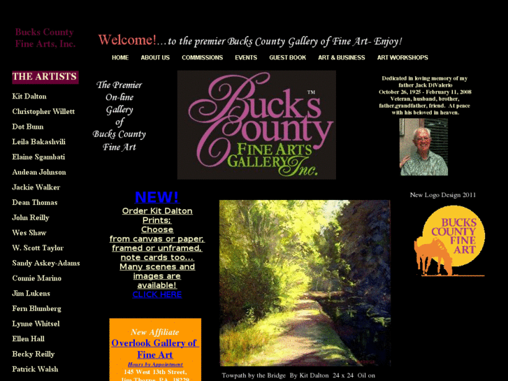 www.buckscountyfineartsgallery.com