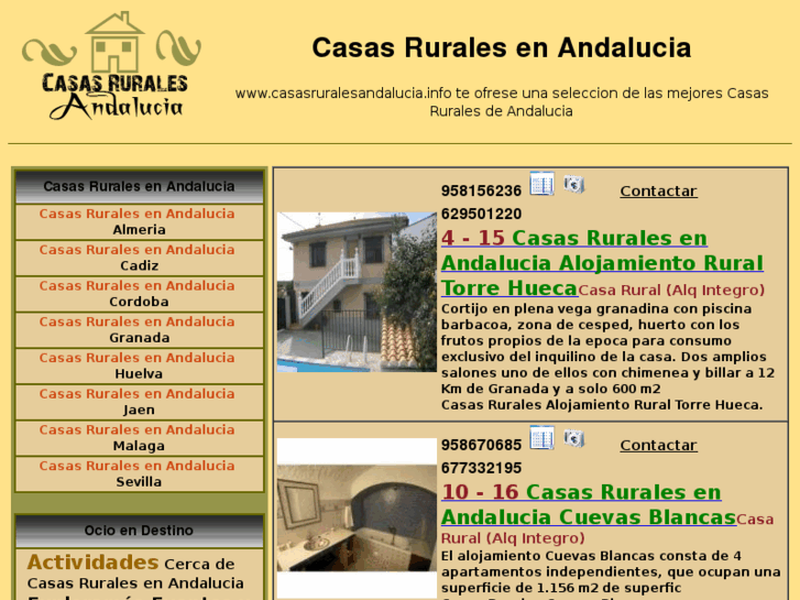 www.casasruralesandalucia.info