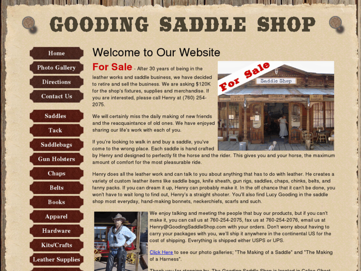 www.goodingsaddleshop.com