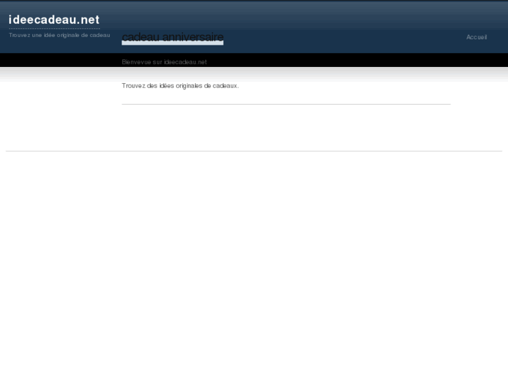 www.ideecadeau.net