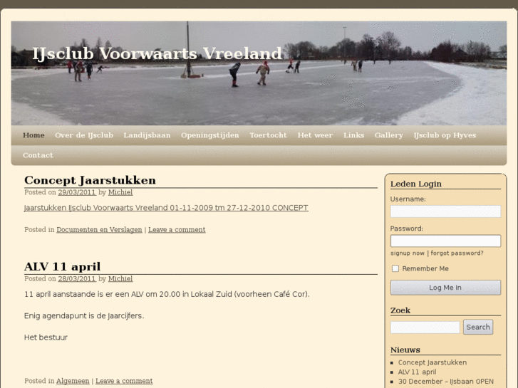 www.ijsclubvoorwaartsvreeland.nl