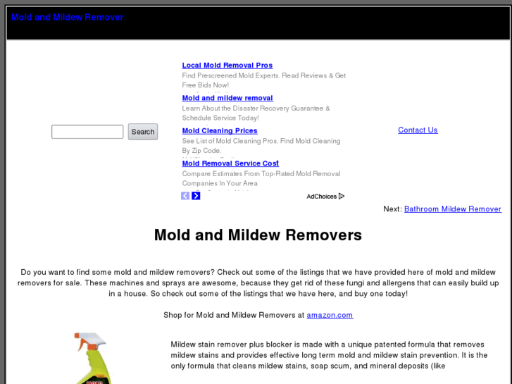 www.moldandmildewremover.com