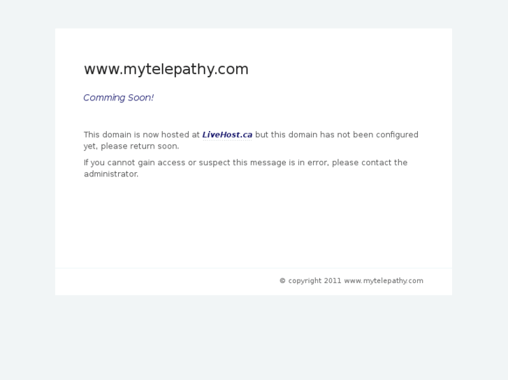 www.mytelepathy.com