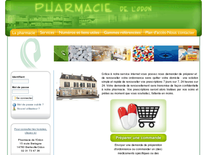 www.pharmaciedelodon.fr