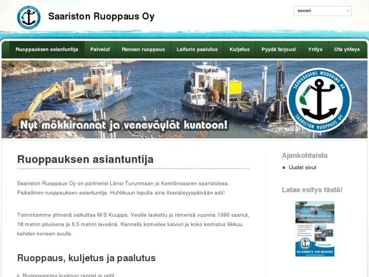 www.saaristonruoppaus.fi