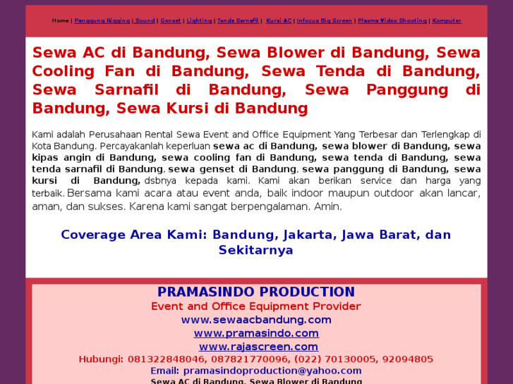 www.sewaacbandung.com