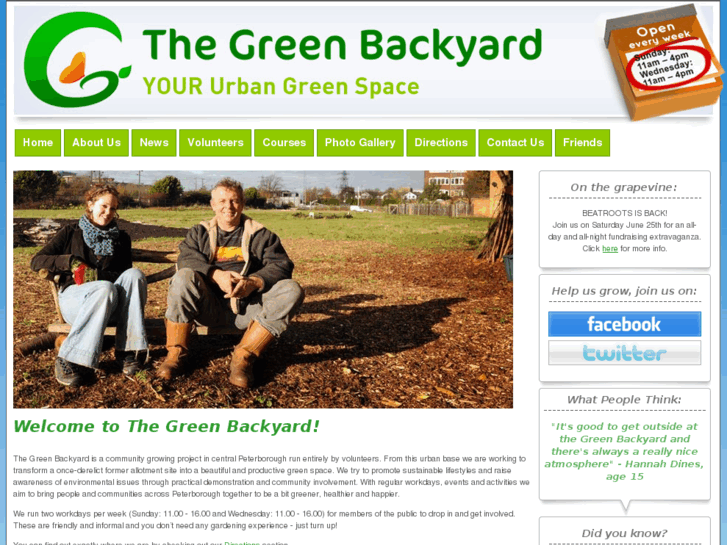 www.thegreenbackyard.com