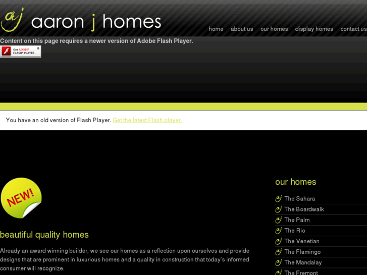 www.aaronjhomes.com.au