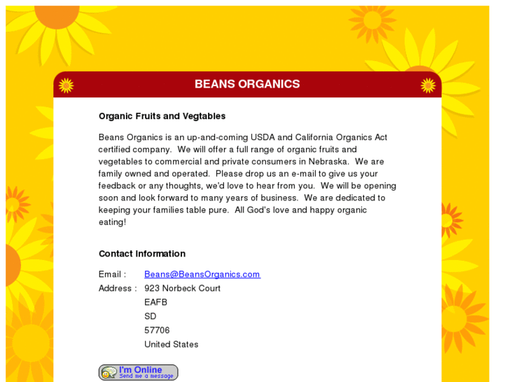 www.beansorganics.com