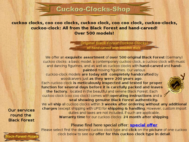 www.cuckoo-clocks-shop.net