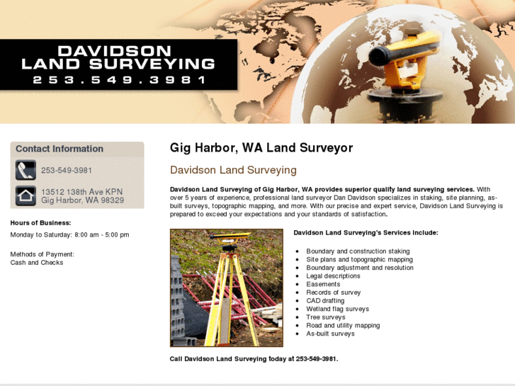 www.davidsonlandsurveying.com