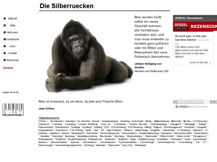 www.die-silberruecken.de