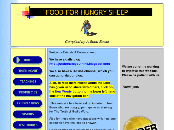 www.foodforhungrysheep.com