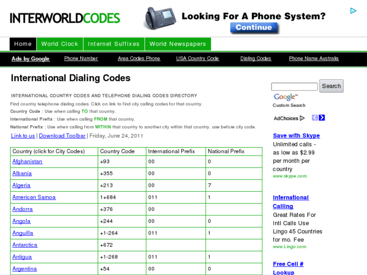 www.interworldcodes.com