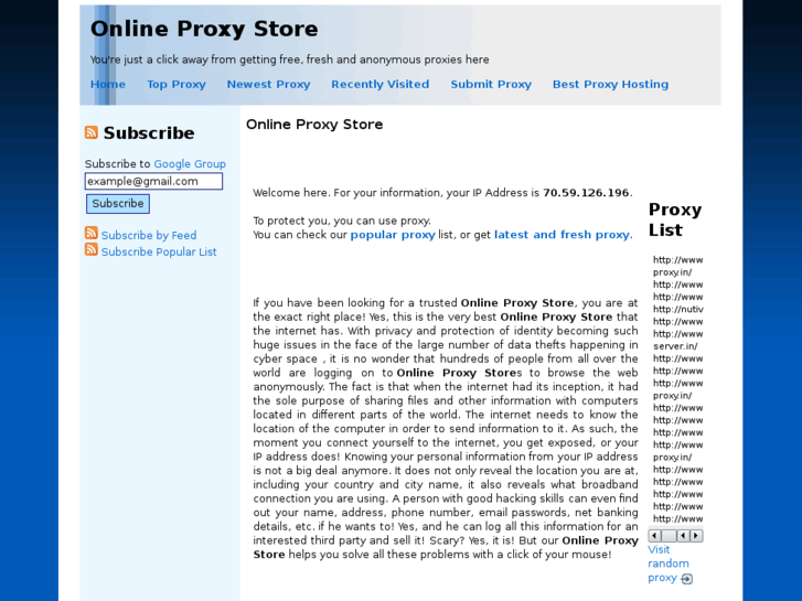 www.onlineproxystore.info