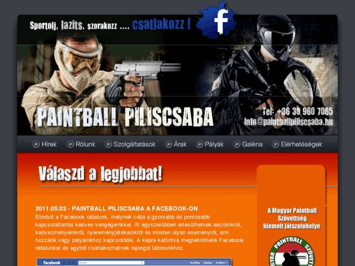 www.paintballpiliscsaba.hu