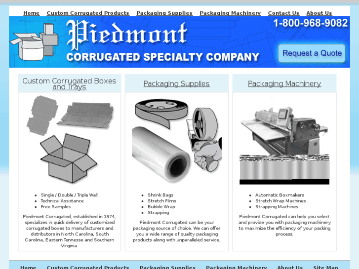 www.piedmontcorrugated.com