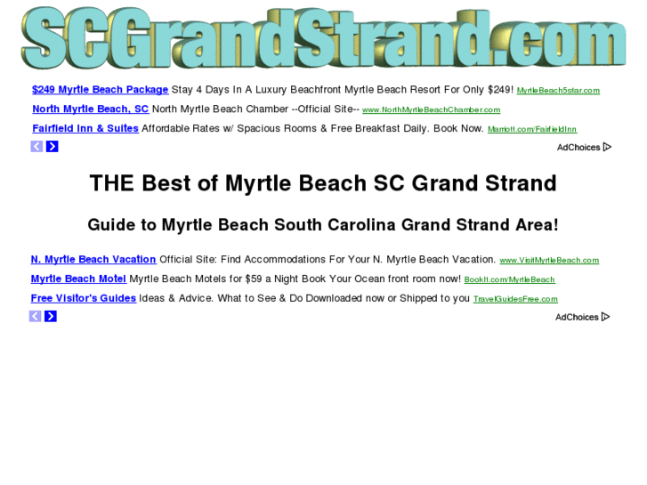 www.scgrandstrand.com