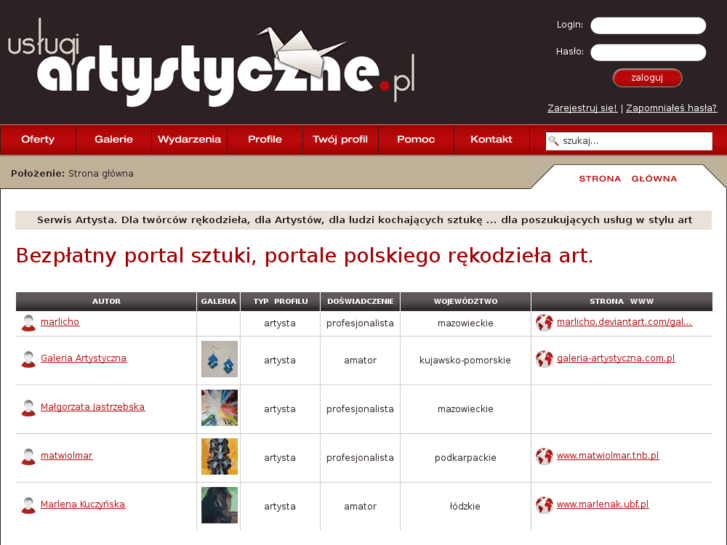 www.uslugi-artystyczne.pl