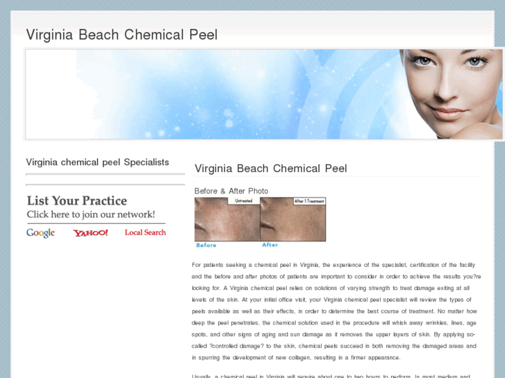 www.virginiabeachchemicalpeel.com