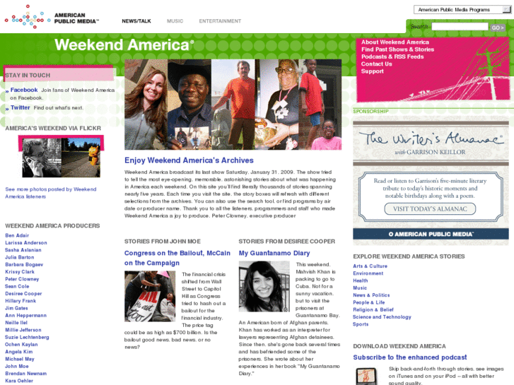 www.weekendamerica.net