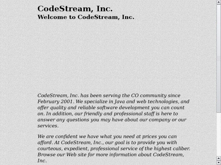 www.codestreaminc.com