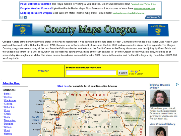 www.countymapsoregon.com