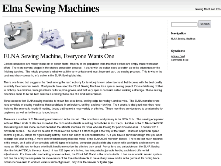 www.elnasewingmachines.info