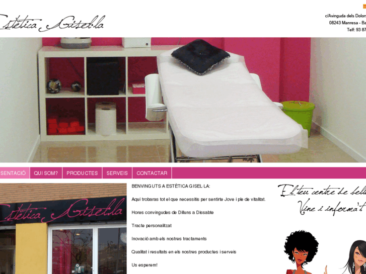 www.esteticagisela.com