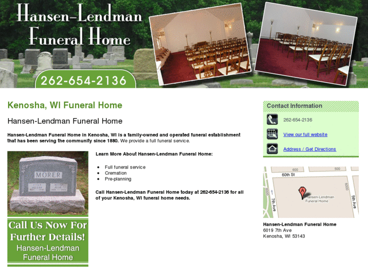 www.hansen-lendmanfuneralhome1.com