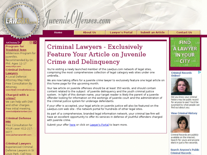 www.juvenileoffenses.com