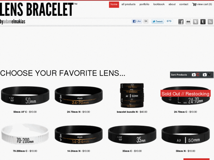 www.lensbracelet.com