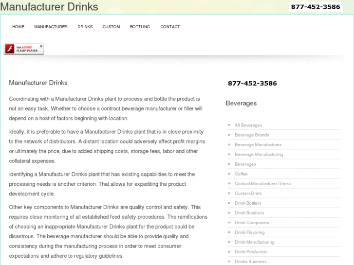 www.manufacturerdrinks.com