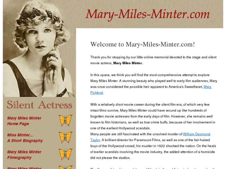 www.mary-miles-minter.com