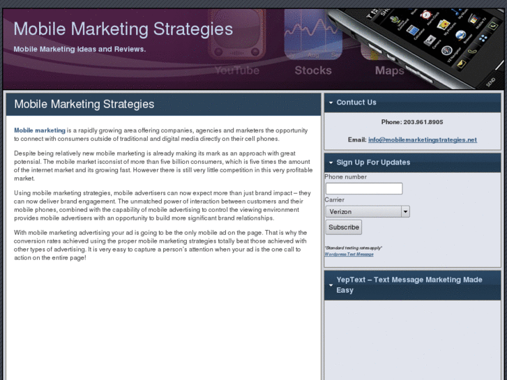 www.mobilemarketingstrategies.net