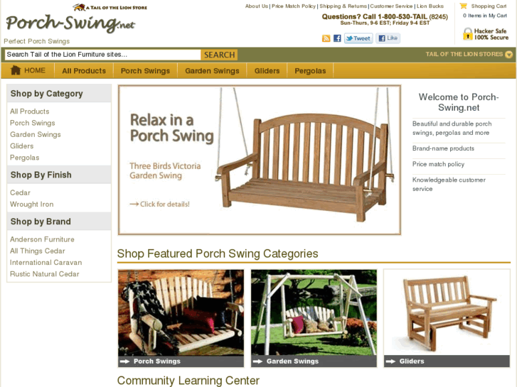 www.porch-swing.net