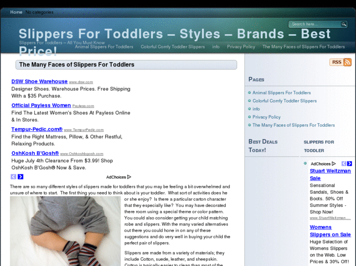 www.slippersfortoddlers.net