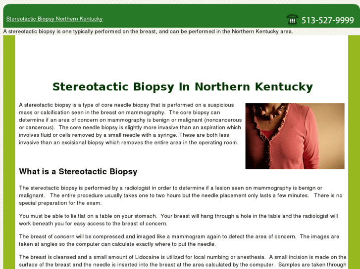 www.stereotacticbiopsynorthernkentucky.com