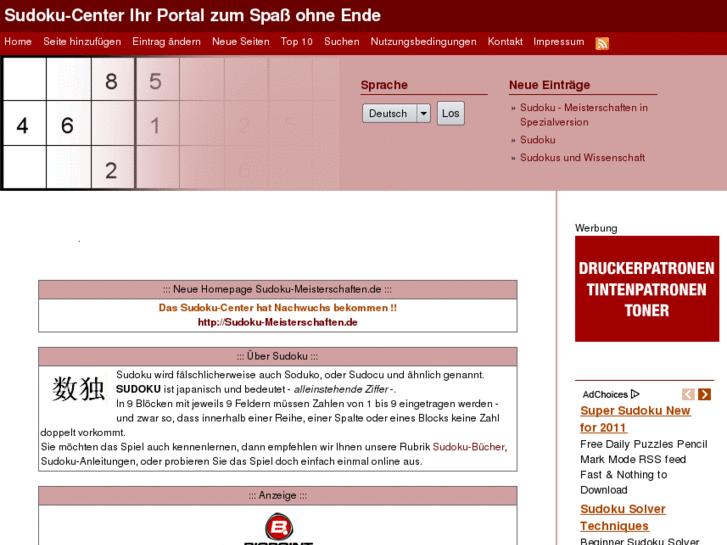 www.sudoku-center.de