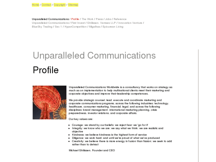 www.unparalleledcommunications.com